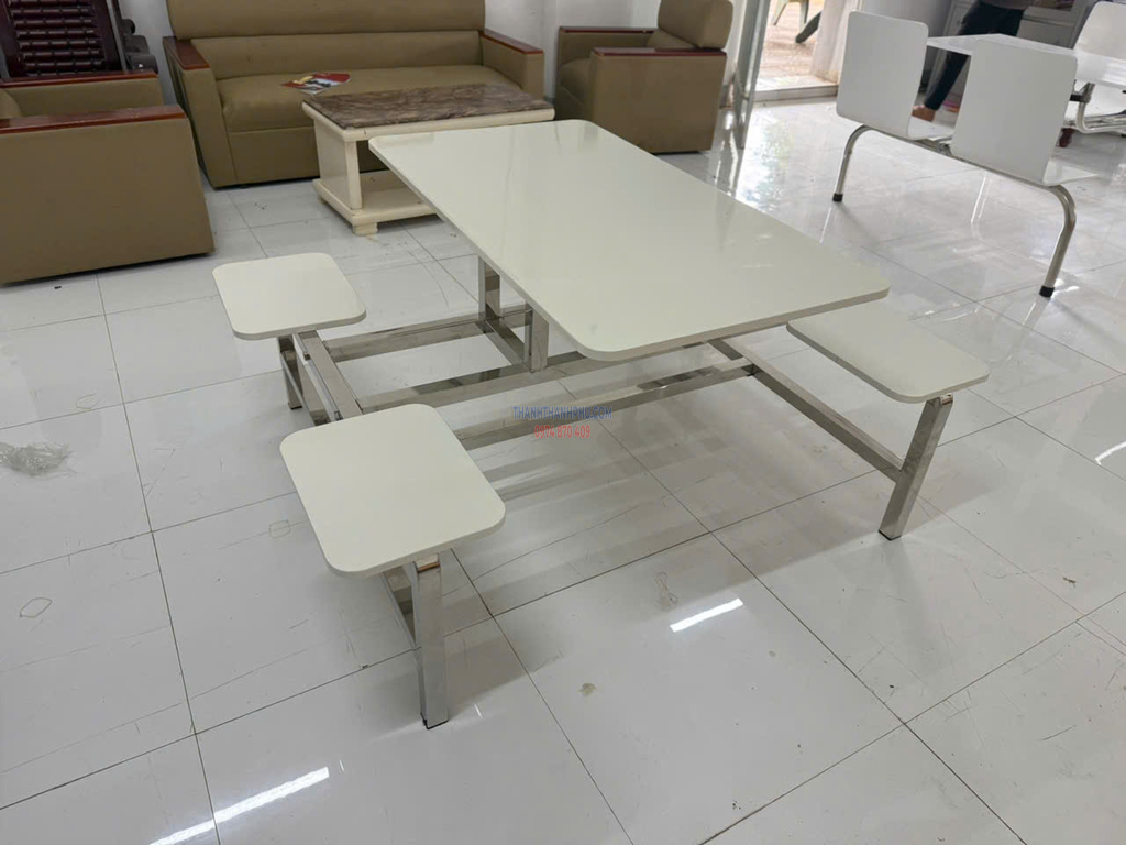 Bàn nhà ăn liền ghế